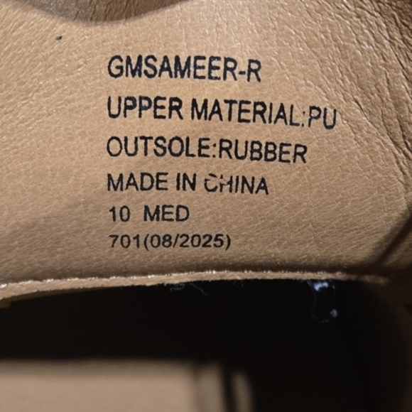 GUESS Sameer GUESS Sameer Tapered Toe Derby Shoes Men\'s Size 10 M. NWOT main image 5